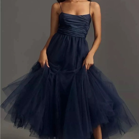 Hutch Navy Blue Maxi Dress - Picture 8 of 10